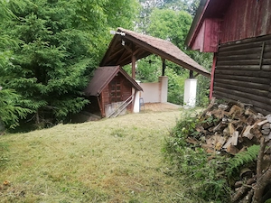 Casă din lemn + teren 740 mp   zonă de munte, panoramă superbă   Râu Sadului, Sibiu - imagine 4