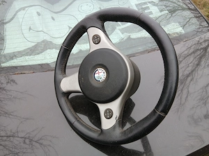 Volan piele Alfa Romeo 159 - imagine 2