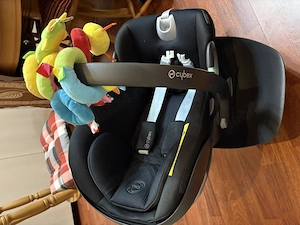 Scoica auto Cybex Cloud T plus + baza rotativa - imagine 2