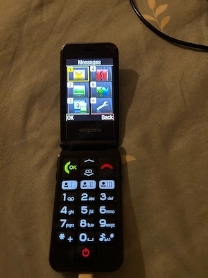 Telefon Seniori Emporia JOY-LTE (Negru)    Nou!