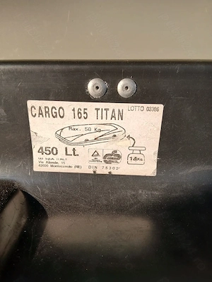 Cutie portbagaj 450 l - imagine 3