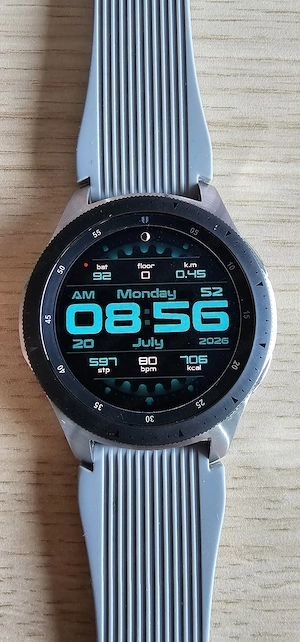 Smartwatch Samsung Galaxy Watch 46mm Silver (SM-R800)