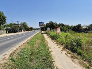Teren de 785mp cu deschidere dublă 23/34m, strada principală Ciofliceni!