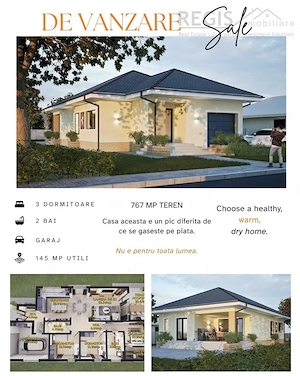 CASA  CONFORT LUX STUPINI | 4 Camere | PROIECT UNICAT - imagine 4