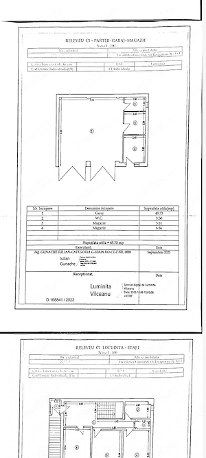 casa p+2,teren