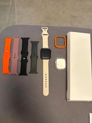 Apple Watch Seria 11   46 mm Aluminiu   Stare foarte bună