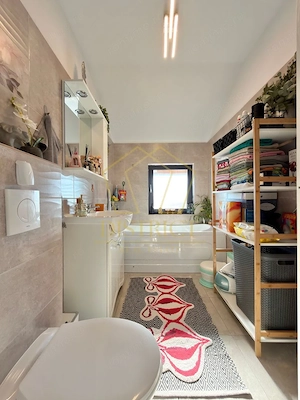 Apartament cu 2 camere complet mobilat si utilat la etajul 1 in Giroc la asfalt. - imagine 13