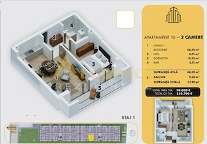 {Metrou Berceni, doar 5 minute} | Apartament 2 camere |