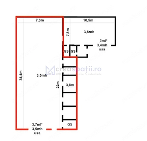 Hale Valea Lupului, zona Antibiotice, de la 334mp la 1000mp - imagine 19
