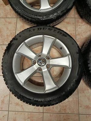 Jante vw,skoda,seat, audi 5x112 16 bonus anvelope 205 55 16 - imagine 5