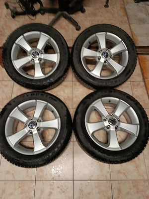 Jante vw,skoda,seat, audi 5x112 16 bonus anvelope 205 55 16 - imagine 8