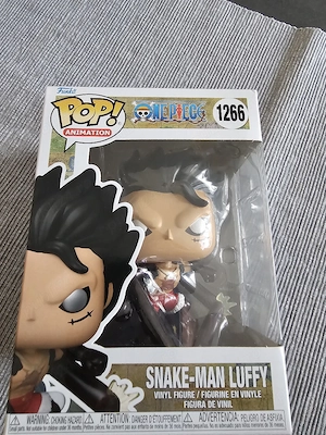 Aceasta este o figurină de colecție Funko POP! Animation reprezentând personajul Snake-Man Luffy din