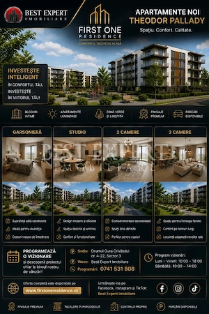 2 Camere cu Grădină Proprie | Bloc Boutique | Comision 0%