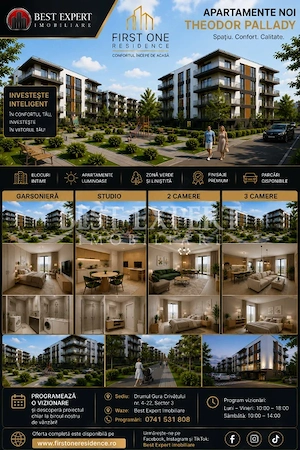 2 Camere Spațios | Compartimentare Excelentă | Direct Dezvoltator | 5 Min STB