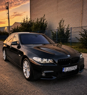 Bmw F10 525xd 218cp an 2013 M Packet Harman Kardon Head up Display Piele Xenon NBT Padele  - imagine 3