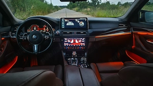Bmw F10 525xd 218cp an 2013 M Packet Harman Kardon Head up Display Piele Xenon NBT Padele  - imagine 2