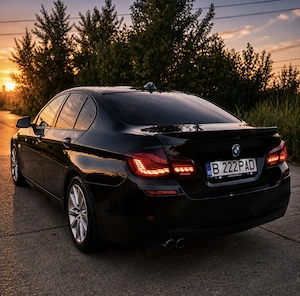 Bmw F10 525xd 218cp an 2013 M Packet Harman Kardon Head up Display Piele Xenon NBT Padele  - imagine 8