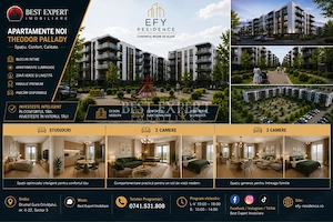 Apartament 2 Camere | Finisaje Premium| La avans 50% discount parcare 50%