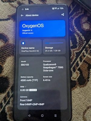 OnePlus nord ce 5g 128 8gb ram