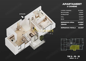 Ap 2 si 3 camere Ame Rezidence Exclusivitate - imagine 7