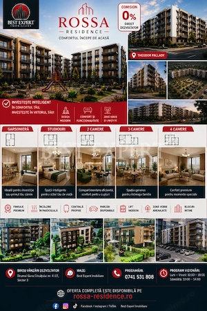 3 Camere Boutique | Finisaje Premium | Direct Dezvoltator | Comision 0%
