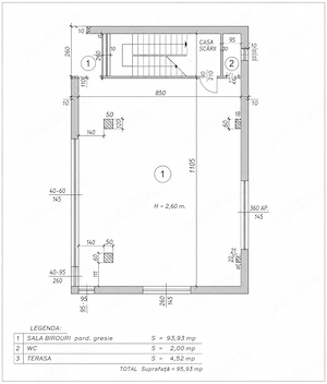 De vânzare | Spațiu de birouri | 96 mp | Investiție cu chiriaș | str. Brâncuși, Cluj-Napoca - imagine 3