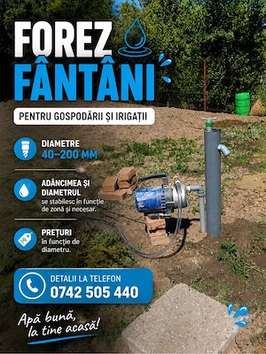 Foraje fantani