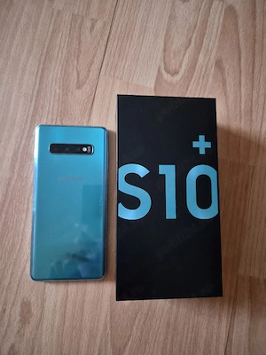 Samsung Galaxy S10 Plus (S10+) Prism Green   Cu Încărcător și Cutie Originală