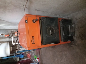 Vând centrala pe lemne Ferroli 50 kw 