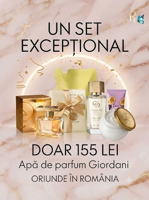   Ofertă Specială: Răsfață-te cu acest set excepțional!   Cauți cadoul perfect pentru tine sau pentr