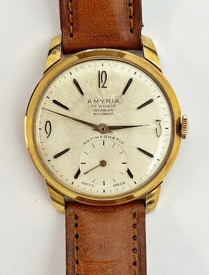 ceas Amyria 17 rubis automatic vintage