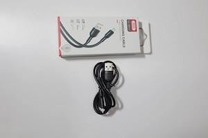 Cablu Incarcare si Date iPhone Lightning - USB XO NB212 1m Negru - imagine 2
