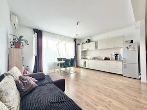 Apartament cu 2 camere mobilat la etajul 1 in Giroc langa Penny la asfalt.