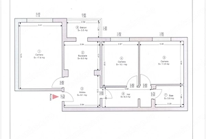PB cu 3 camere - Decebal - Etajul II. - Complet renovat - IMOBIHOR - imagine 10