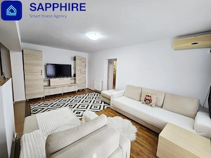 Apartament 2 camere rond Piața Alba Iulia, centrală proprie, mobilat și utilat complet