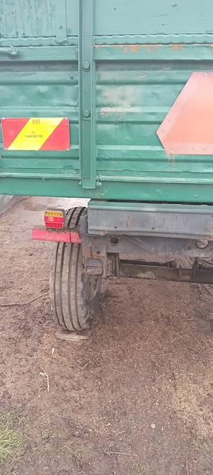Vand remorca RM2 cu 2 cilindri basculabila