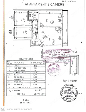 Apartament 3 camere, boxă, de vânzare - N. Titulescu, Slatina - imagine 10