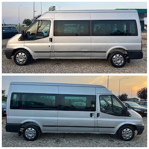 Ford Transit 8+1 LOCURI 2.2tdci 125cp 2014 TVA Deductibil - imagine 3