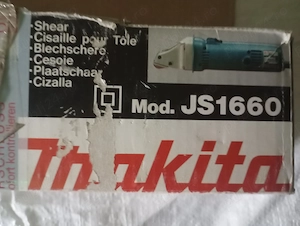 Vand makita  JS1660 