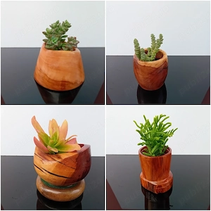 Ghivece din lemn vase aranjamente plante