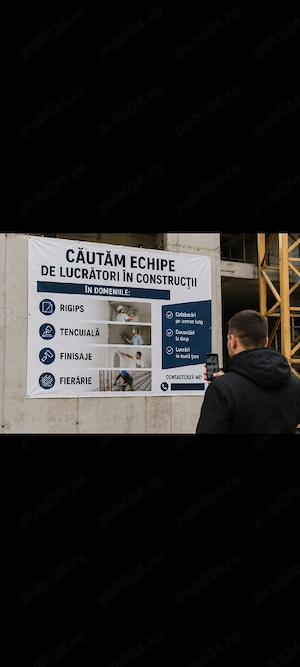 Echipe muncitori zidarie, finisaje!