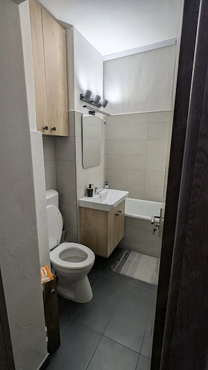 Apartament cu 2 camere, complet utilat și renovat, cu vedere panoramică, de închiriat - imagine 9
