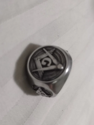 70 Lei. Inel Masonic. Inox. Nu Oxideaza. Valabil in Iasi.