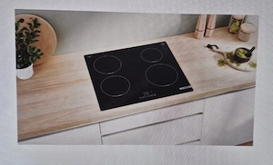 Plita incorporabila Bosch PUE611BB6E, Inductie, 4 zone de gatit, TouchSelect, PowerBoost, ReStart, T