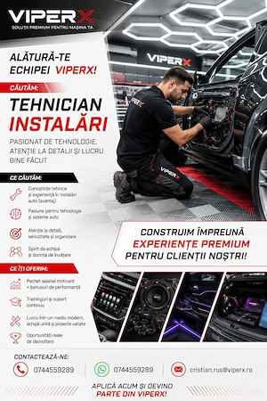 Tehnician instalari AUTO ViperX