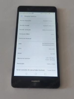 huawei p9 lite in stare foarte buna.