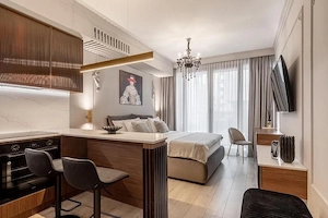 Studiou superb de vânzare, Win Herestrău, mobilat si utilat lux, terasă