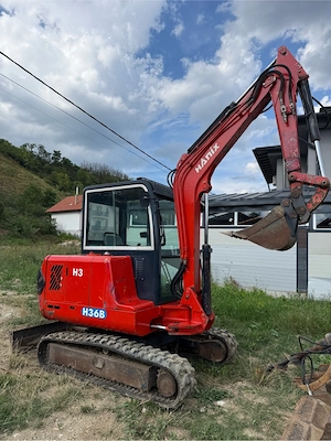Miniexcavator Hanix H 36B 3.4Tone, AN 2002 - imagine 8
