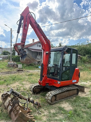 Miniexcavator Hanix H 36B 3.4Tone, AN 2002 - imagine 3