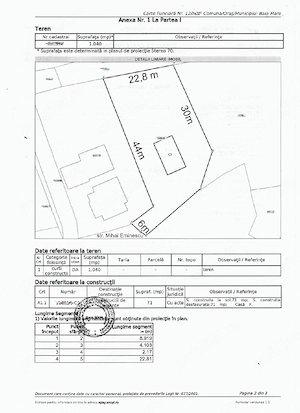 Teren intravilan+ casă pentru renovat